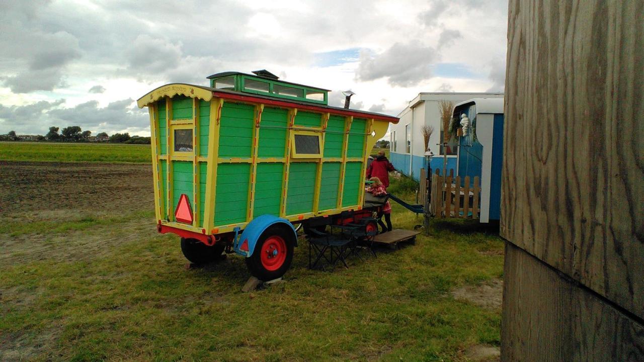B&B Boerderij Rust, In Pipowagens! Ντεν Χέλντερ Εξωτερικό φωτογραφία