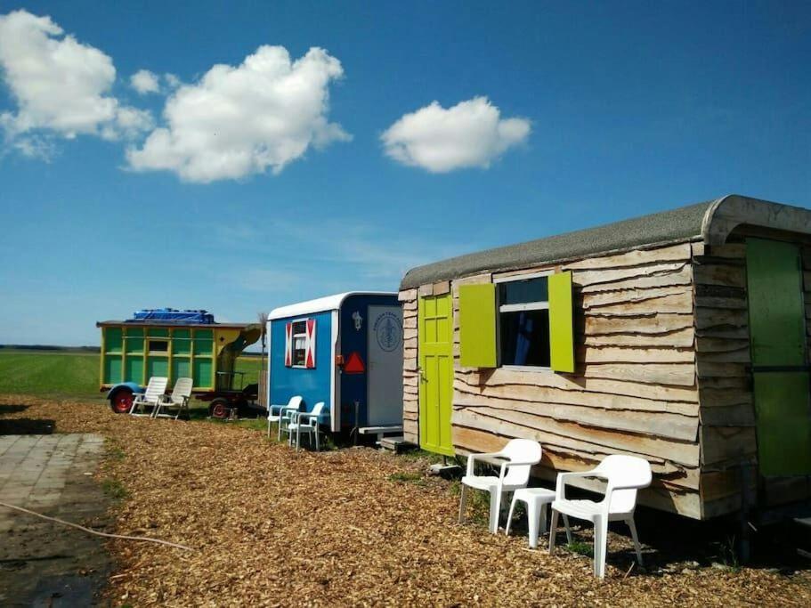 B&B Boerderij Rust, In Pipowagens! Ντεν Χέλντερ Εξωτερικό φωτογραφία